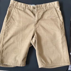 Free world tan shorts
